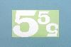 番号ステッカー 5