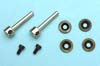 PILOT スープラリトラクト2 40用車軸2個セット(3.5mmピアノ線用)
