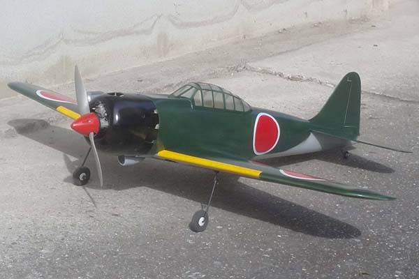 南河内模型航空機 1/2A 零式艦上戦闘機 REISSUE（51022） 生地完成機