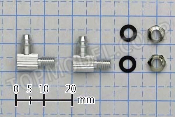 テトラ  TET04207 4mm直角ニップル(3φチューブ用)